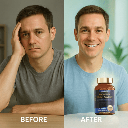 MagLab Pro™ 12 in 1 Magnesium Complex | 700 mg | 120 Capsules - Zalunas