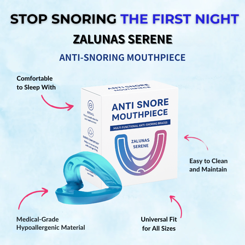 ZALUNAS Serene Anti - Snoring Soft Design (Oral) - Zalunas