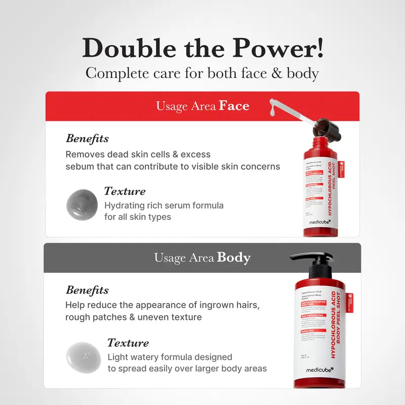 Prep Purity™ Hypochlorous Glow Duo (Face & Body)