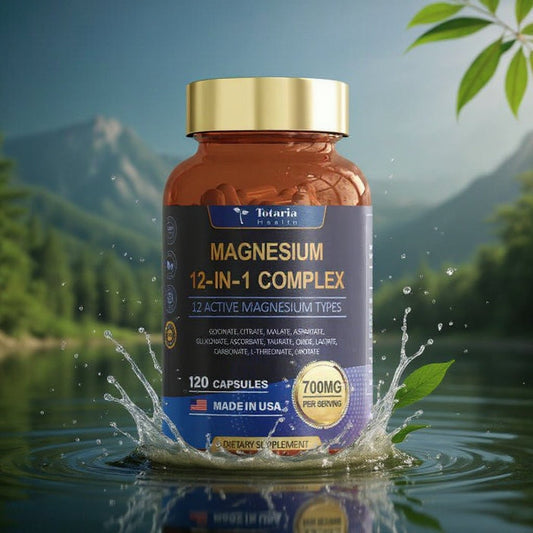 MagLab Pro™ 12 in 1 Magnesium Complex | 700 mg | 120 Capsules - Zalunas