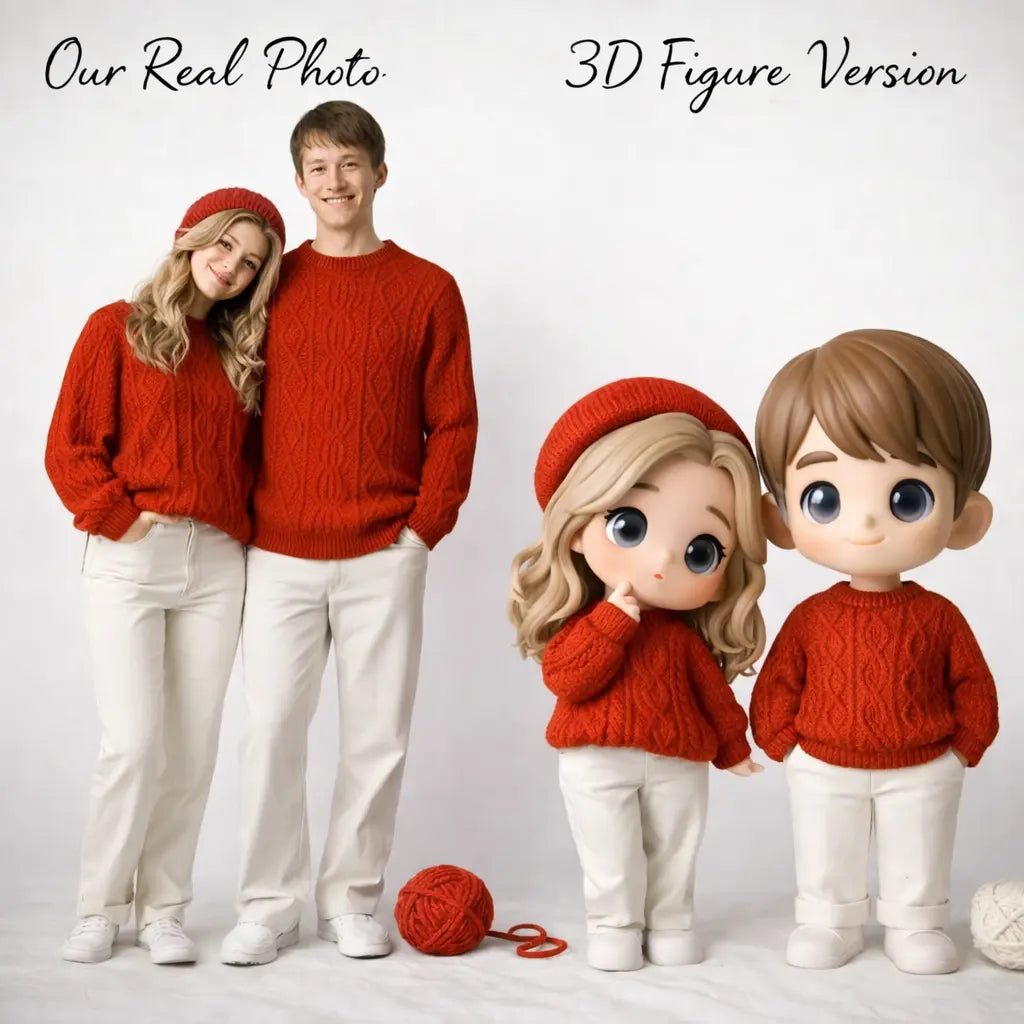 Custom Figure From Your Photo Ultra Detailed – Personalized Gift & Collectible