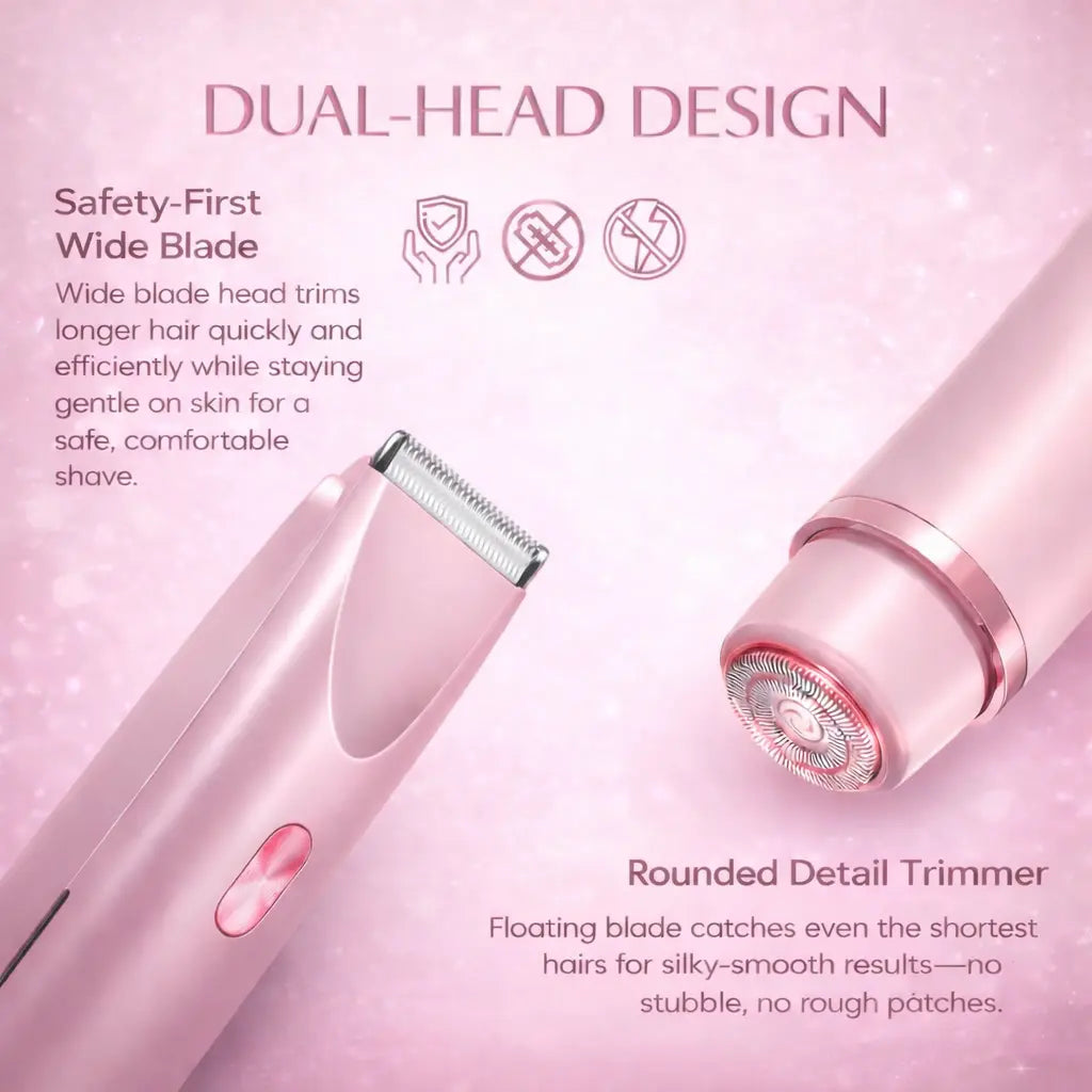 2-in-1 Bikini Trimmer — Smooth, Bare & Confident
