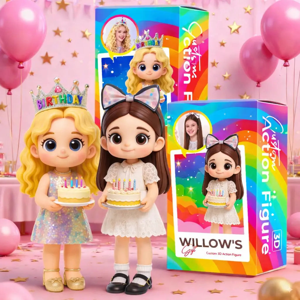 Custom Figure From Your Photo Ultra Detailed – Personalized Gift & Collectible