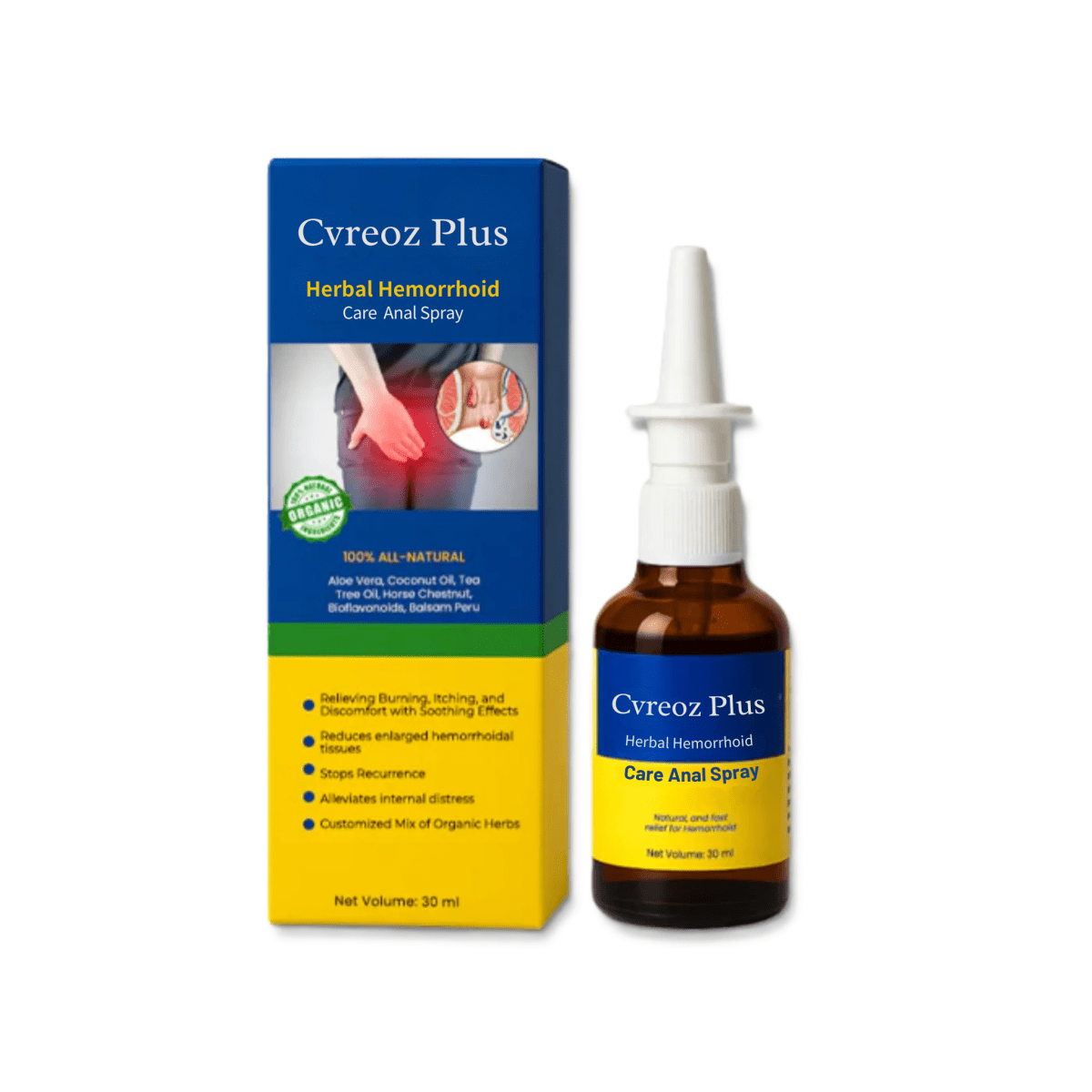 Aid Plus™ Herbal Hemorrhoid Spray - Zalunas