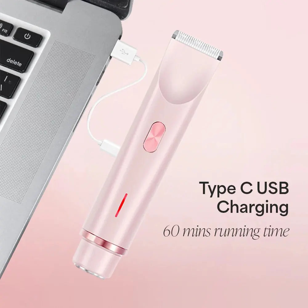 2-in-1 Bikini Trimmer — Smooth, Bare & Confident