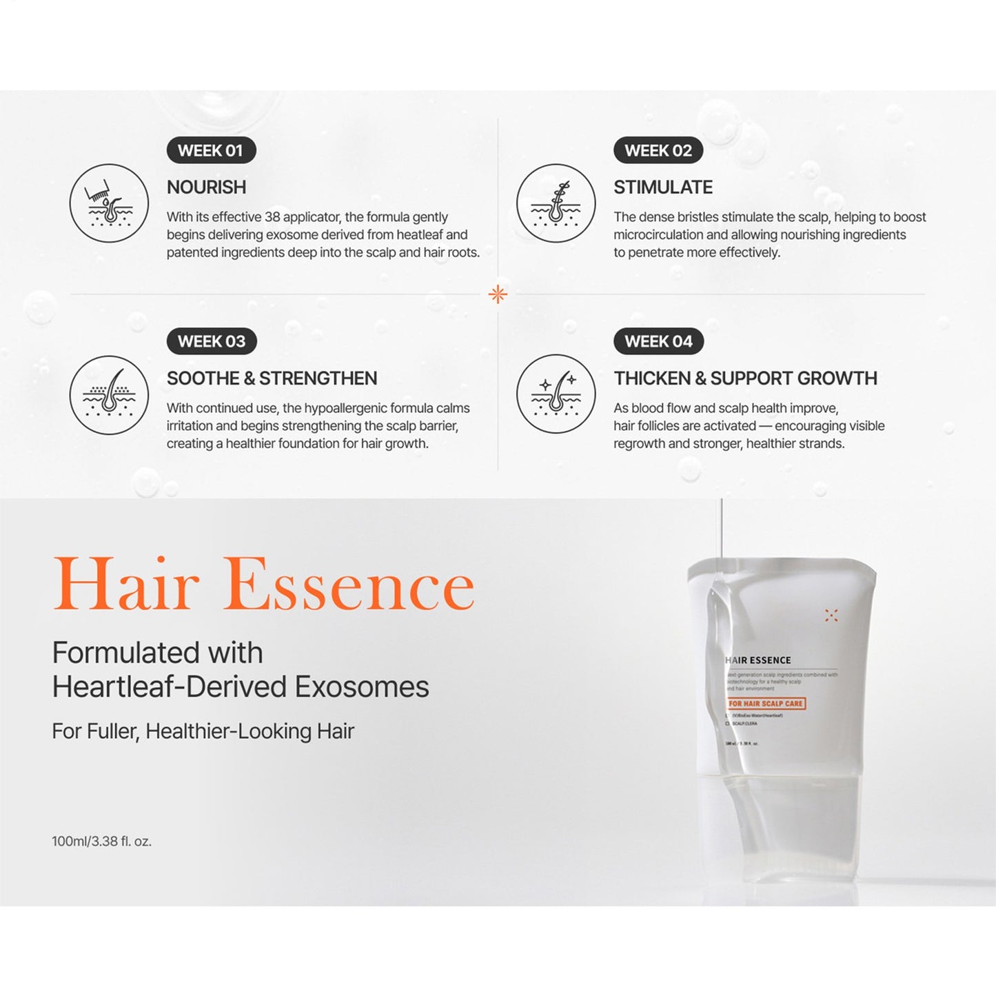 Hair Growth Serum with Exosome Technology — Scalp Ampoule