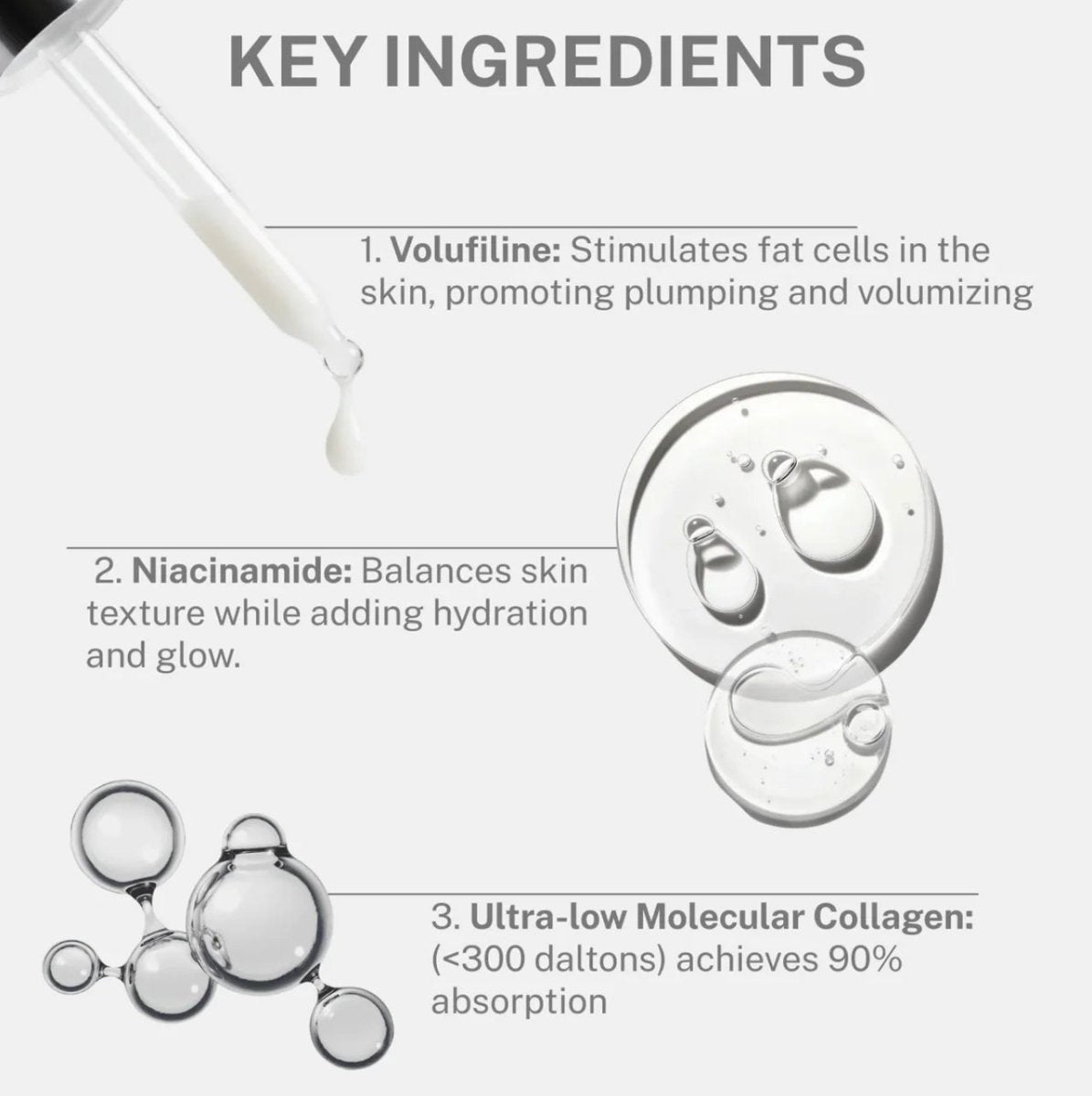 Korean Volufiline® Collagen Serum – Plumps & Lifts Skin - Zalunas