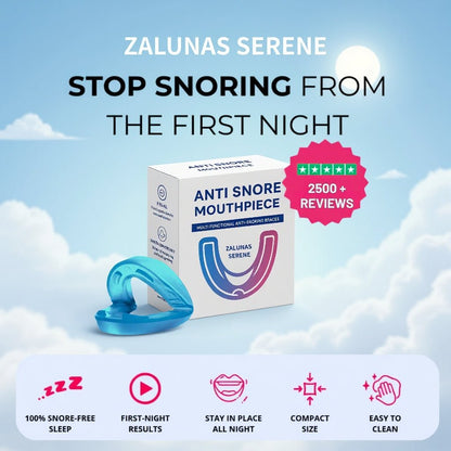 ZALUNAS Serene Anti - Snoring Soft Design (Oral) - Zalunas