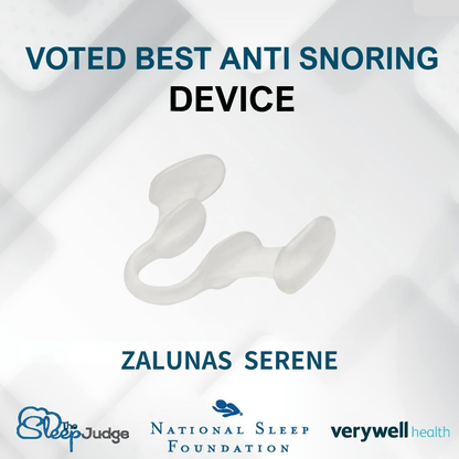 ZALUNAS Serene – Premium Anti - Snore Mouthpiece + Free Premium Nasal Dilator - Zalunas